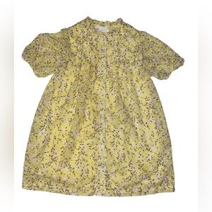 Zara Yellow Floral Dress